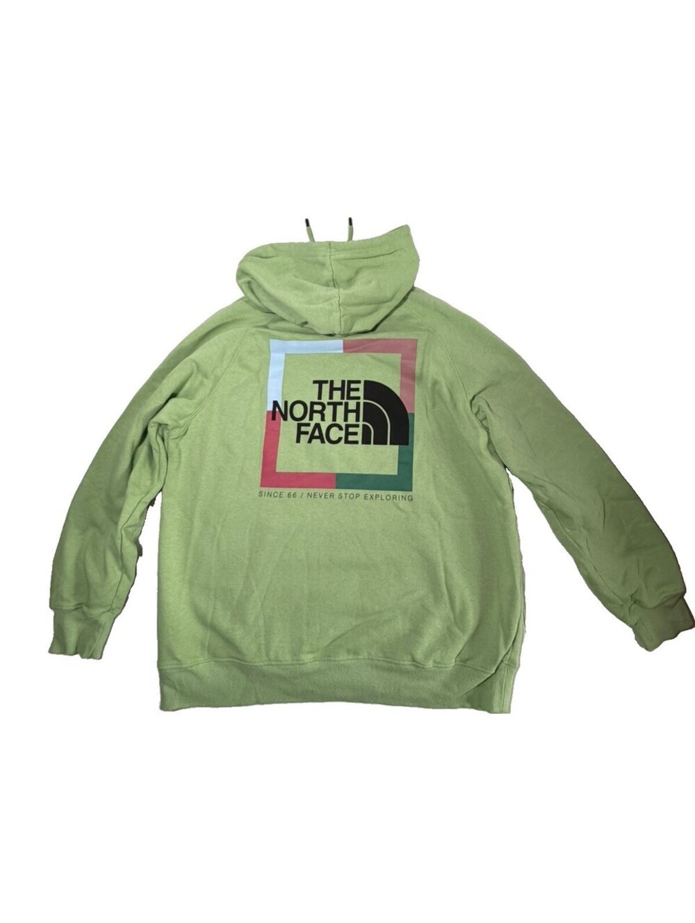 The North Face Womens Hoodie Green Outdoor size XL